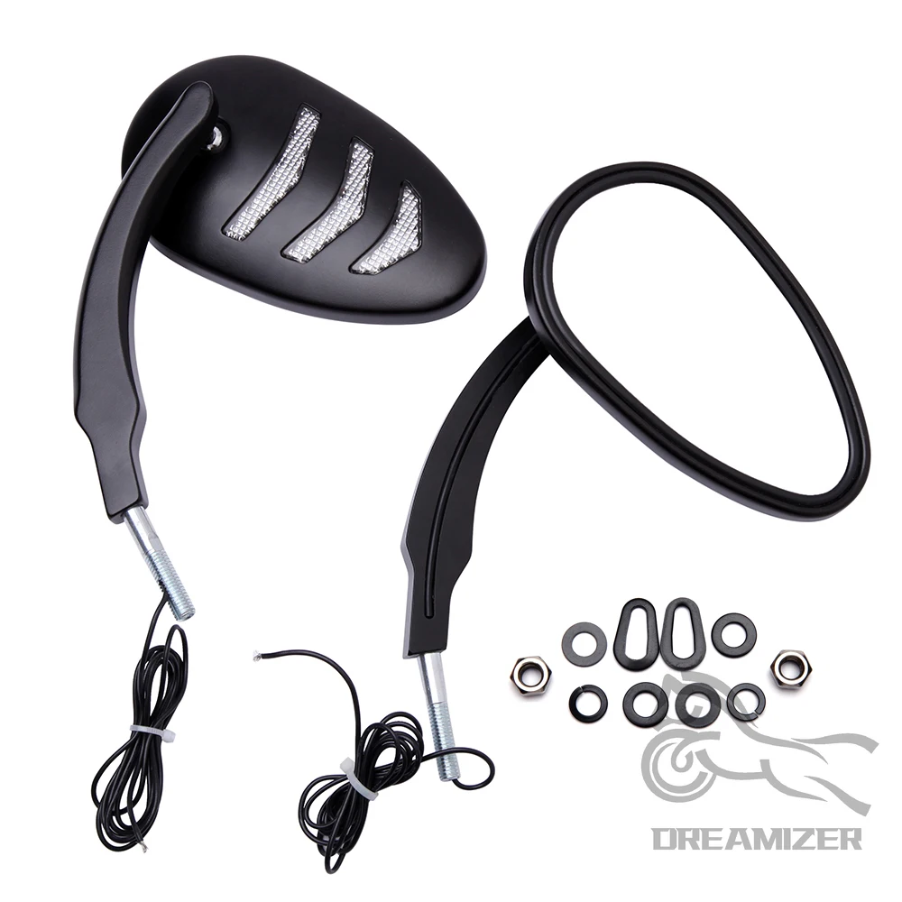 Retrovisores para Harley-Davidson 2008-2013 con intermitentes LED - imagen 4
