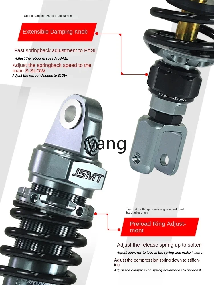 Amortiguador trasero modificado UHR150 Lhh H150 PCX160 para moto - imagen 2