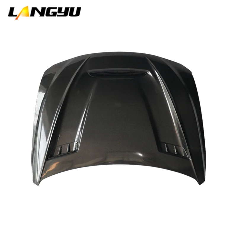 Piezas de modificación de coche Serie 3 F30 F35 Tuning nuevo estilo de actualización GTS capó delantero de fibra de carbono para capós de motor BMW F30 - imagen 2