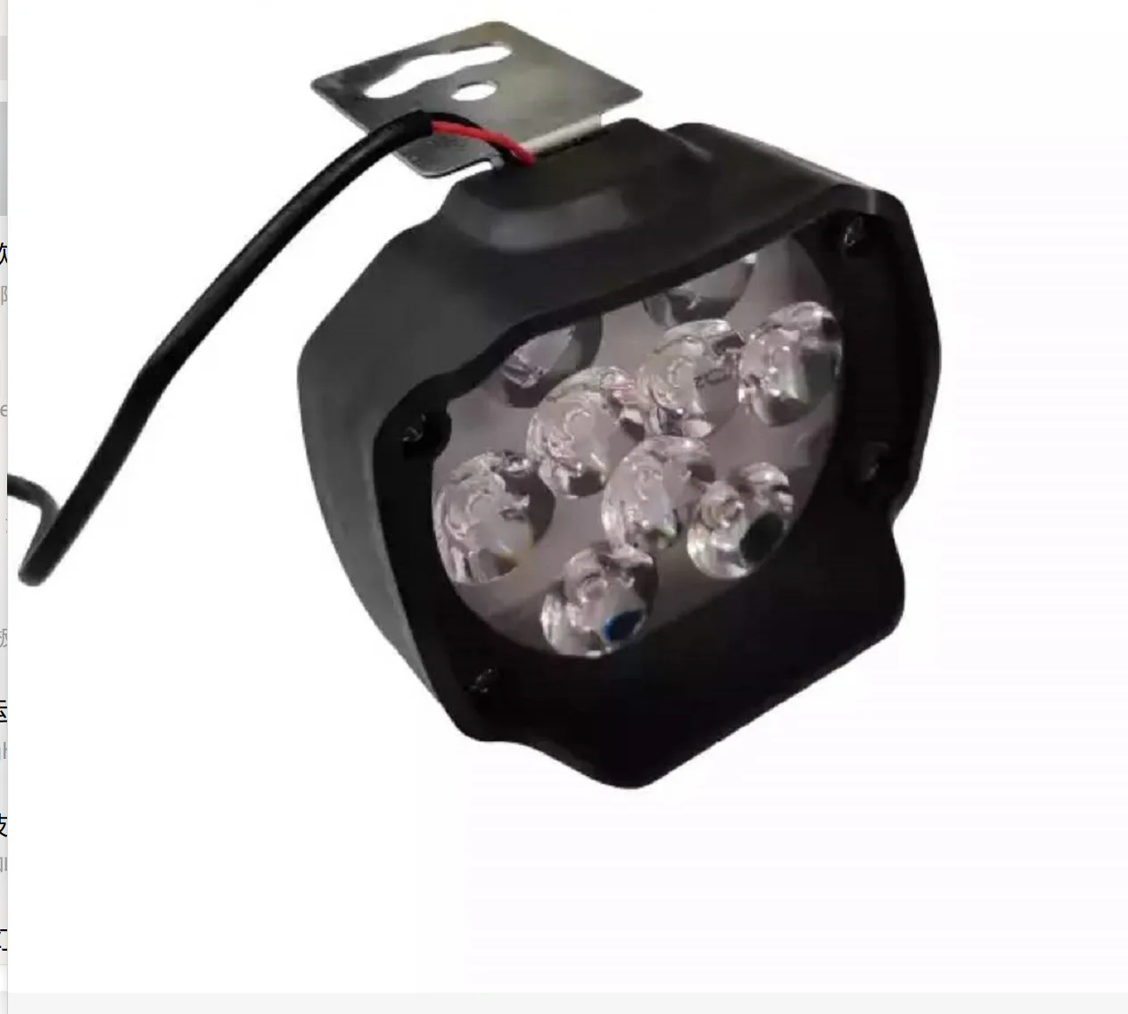 Faros LED moto 18W - Reflectores seguridad vehículo eléctrico - imagen 3