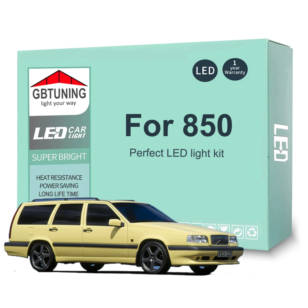 Kit de bombillas LED CANBUS interior Volvo 850 1992-1997
