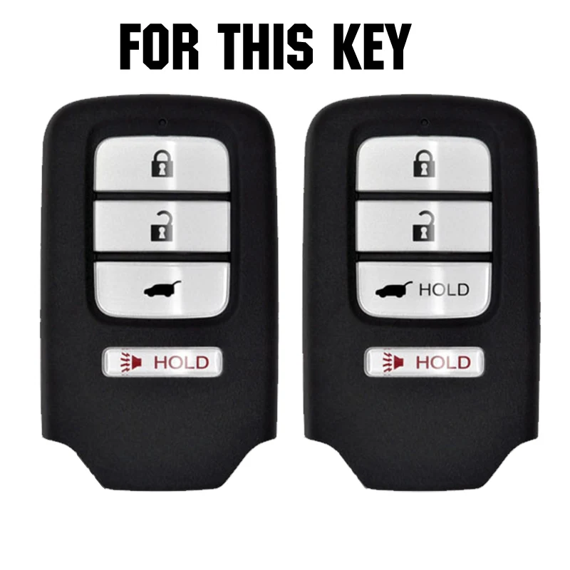 Funda silicona mando llave AX para Honda Accord Civic CR-V 2016-2018