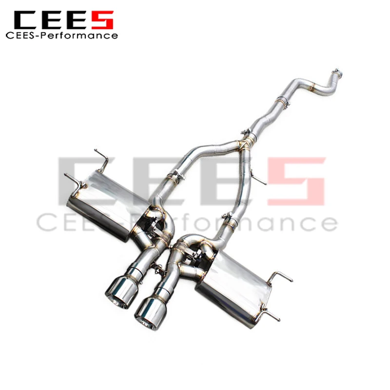 Escape deportivo CEES Valvetronic Catback Jaguar F-TYPE 2.0T (2018-2023) - imagen 2