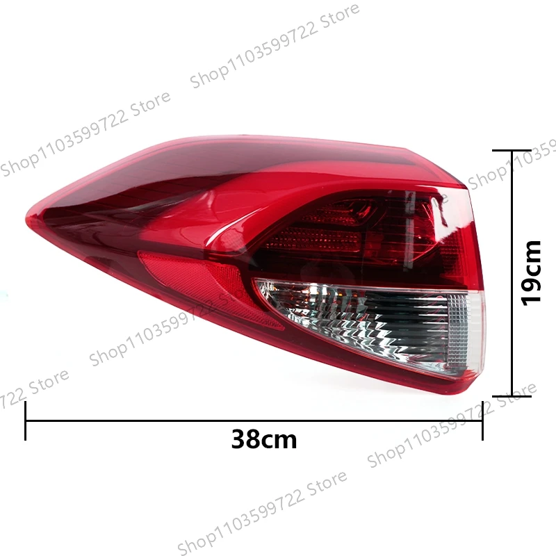 Detalle de luz trasera LED compatible con Hyundai Tucson