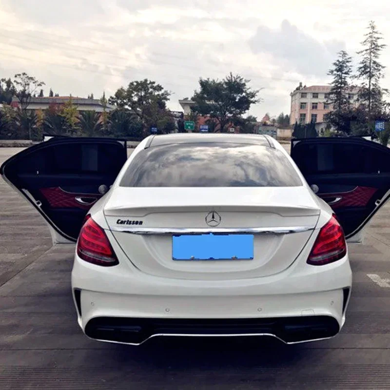 Mercedes-Benz Aleron trasero W205 Clase C (2014-2018) ABS decorativo - imagen 2