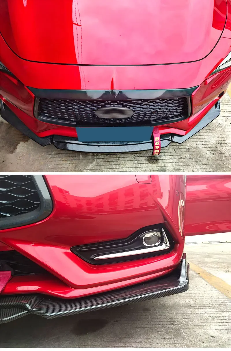 Alerón de parachoques y placa protectora