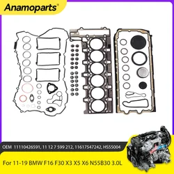 Juego completo de juntas BMW N55B30 3.0 gasolina – F16, F30 y F25