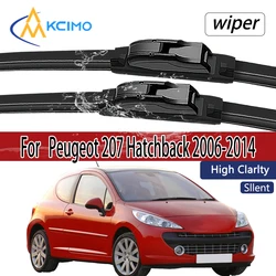 Escobillas limpiaparabrisas delanteras para Peugeot 207 2006-2014