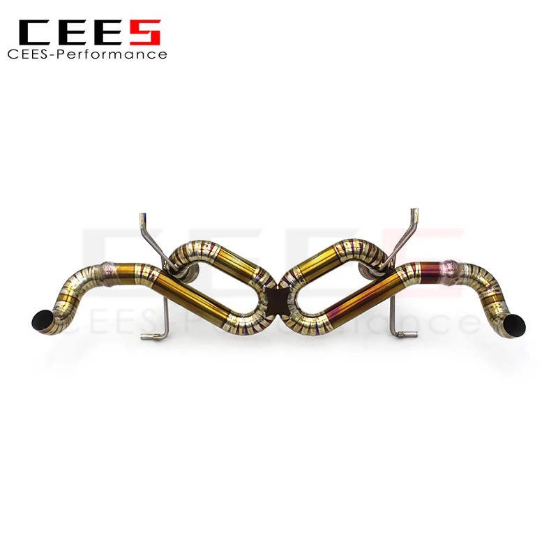 Escape cat-back inoxidable Cees As para Audi R8 V10 5.2 - imagen 5