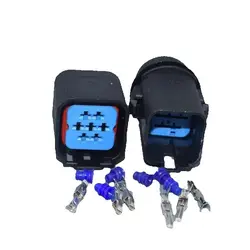 Conector hembra/macho 7 pines 3,5mm WPT-596 para cable automoción