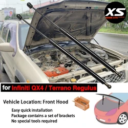 Amortiguadores de capó para Infiniti QX4 y Terrano Regulus 1996-2003