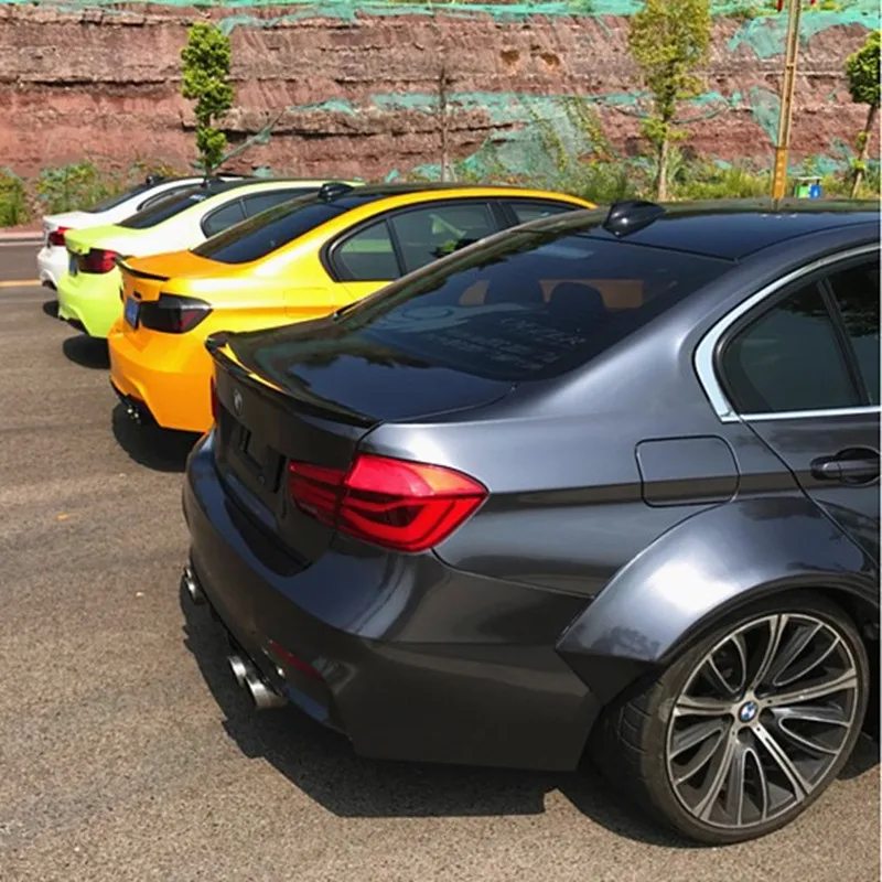 Alerón trasero carbono estilo M4-BMW F30 320i 325i 330i 2013-2019 - imagen 5