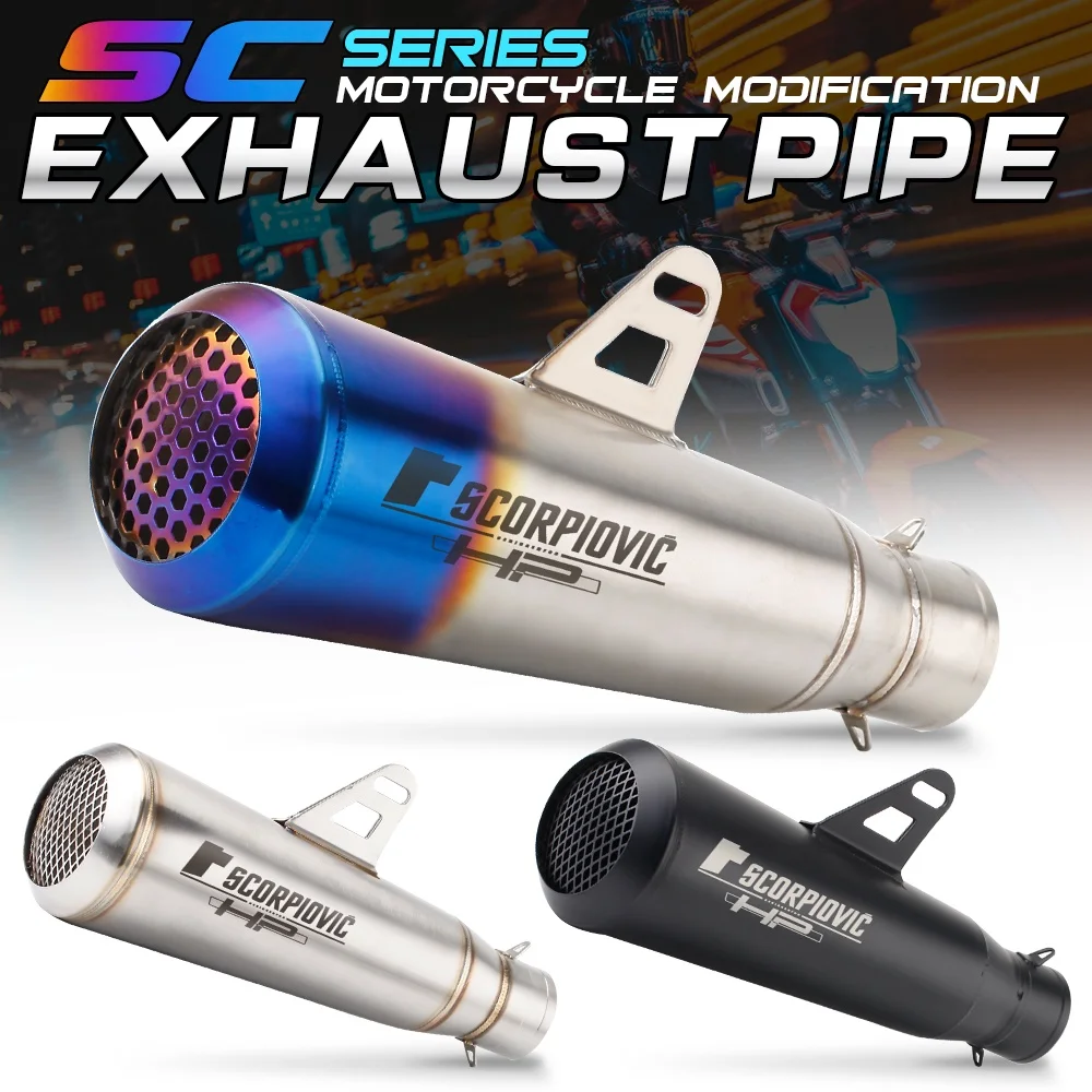 Silenciador escape Racingproject SC GP universal moto - imagen 3