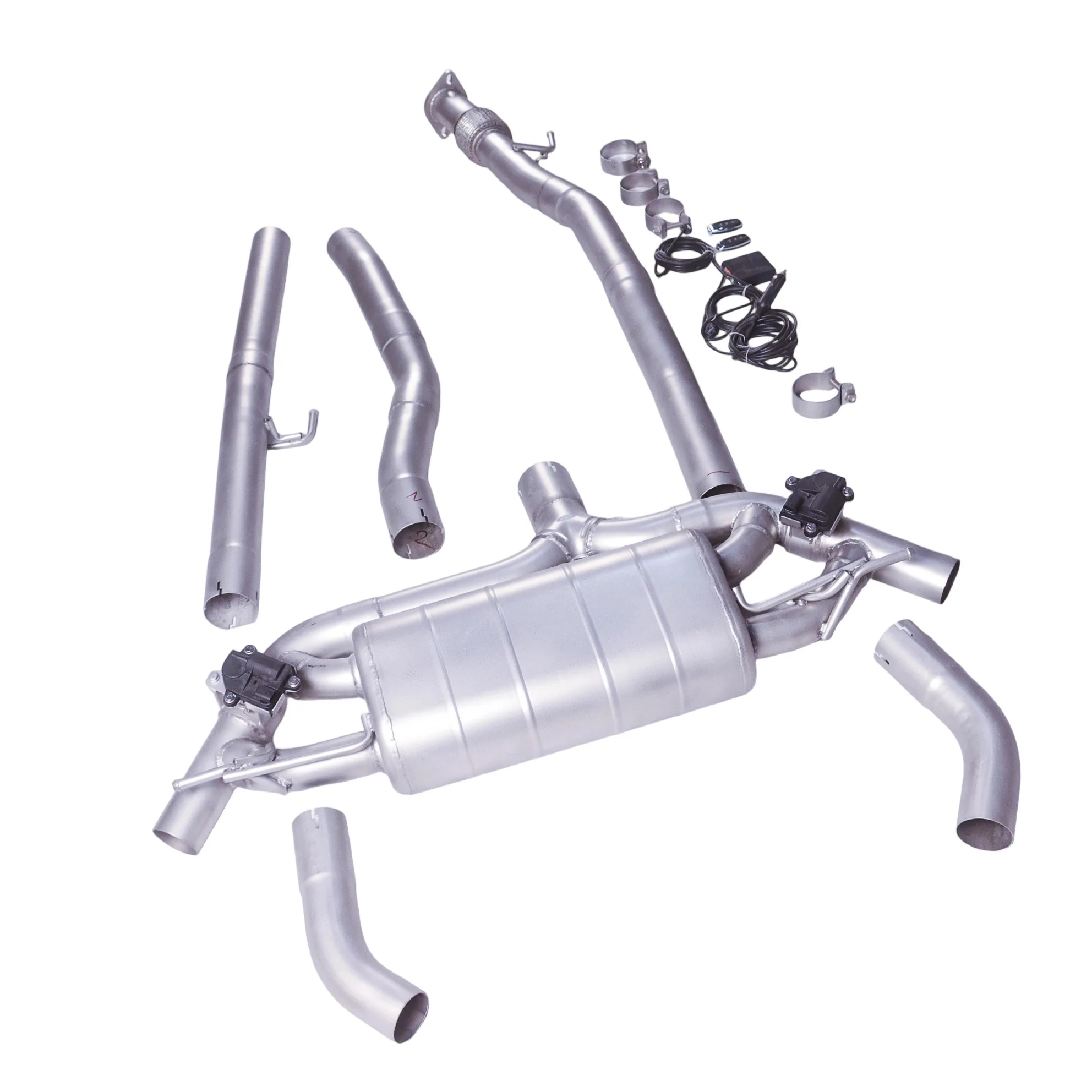 Escape cat-back GFC con válvula para Mercedes-AMG A 35 W177 2.0T - imagen 2