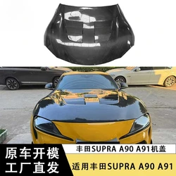 Capó fibra de carbono Bull Demo ventilado para Toyota Supra A90/A91