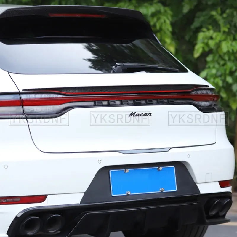 Alerón trasero de fibra de carbono para Porsche Macan GTS/Turbo - imagen 2