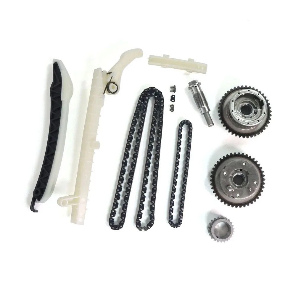 Kit de cadena de distribución del motor, ajustador de árbol de levas VVT compatible con Gas 1,6 2,0 L para mercedes-benz M270 M274 M133 GLK200 C350 E200 1.6L 2.0L - imagen 2