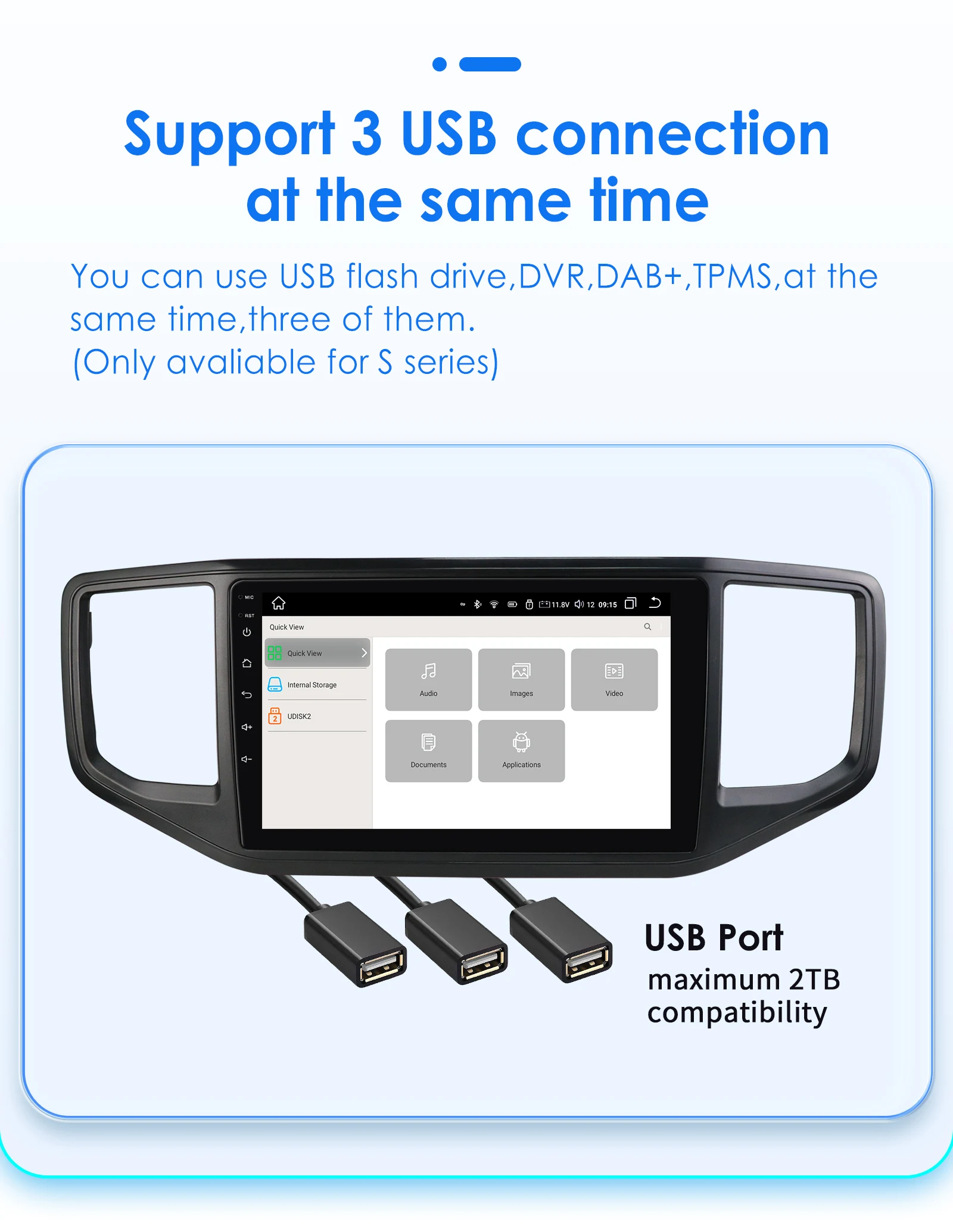 Hizpo Pantalla multimedia 9 pulgadas con CarPlay para Amarok 2017-2021 - imagen 4