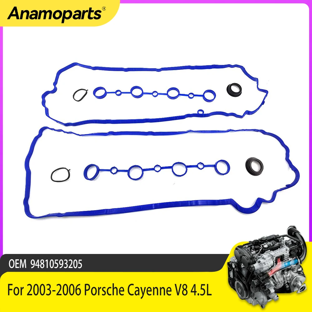 Retenes Válvulas Porsche Cayenne Turbo 955 9PA 4.5L V8 2003-2006