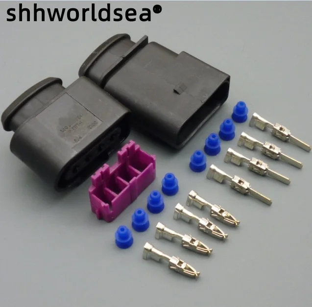 Conector bobina 1J0973724 VW-Audi 4 pines