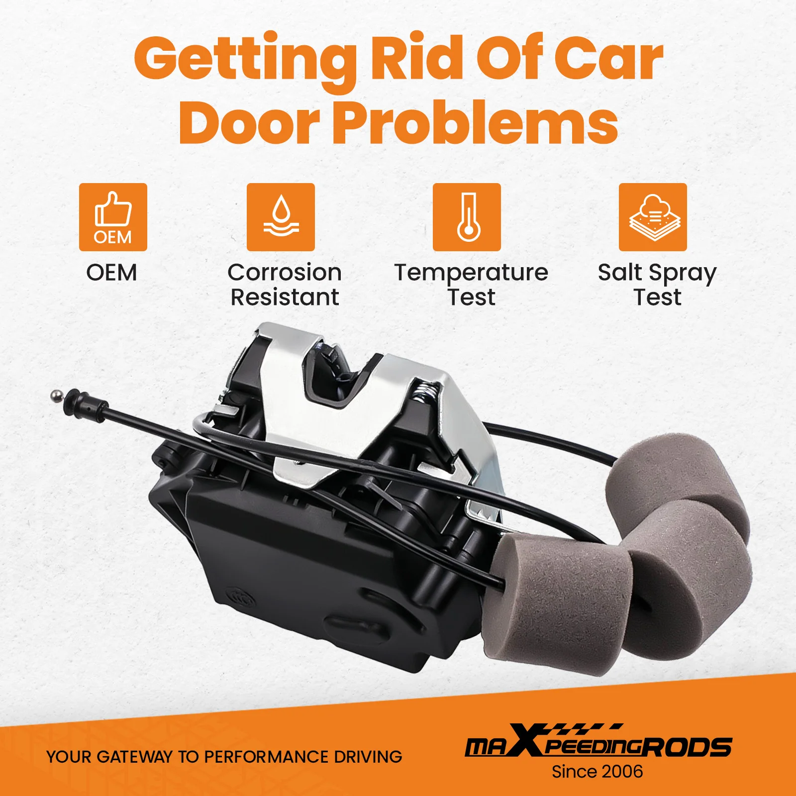 Mecanismo de bloqueo tapa de maletero de portón trasero para Mercedes W251 W164 A 1647400435   A 1647400735 1647400335