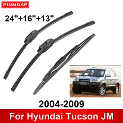 Limpiaparabrisas Hyundai Tucson JM 2004-2009 delanteros y traseros
