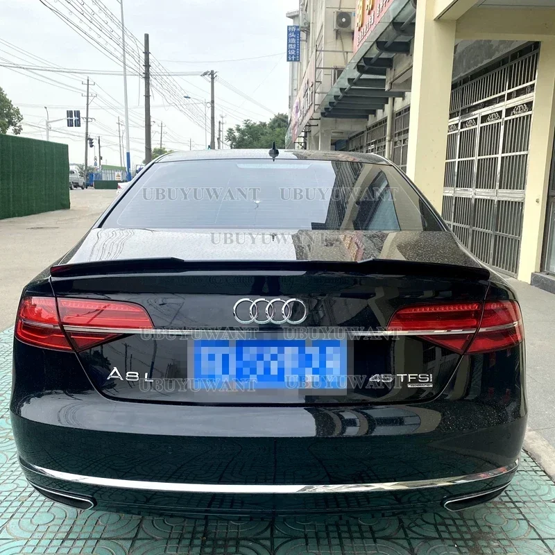 Alerón trasero ABS para Audi A8 2015-2019 – estilo labio deportivo - imagen 2