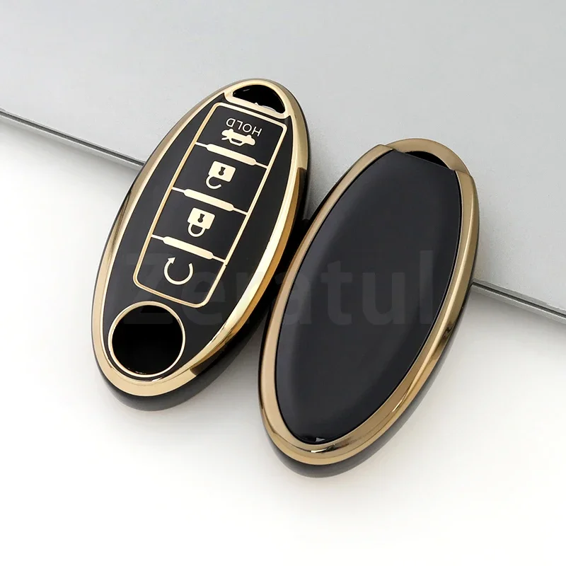 Funda llave TPU para Nissan/Infiniti Sentra Leaf Rogue Versa - imagen 3