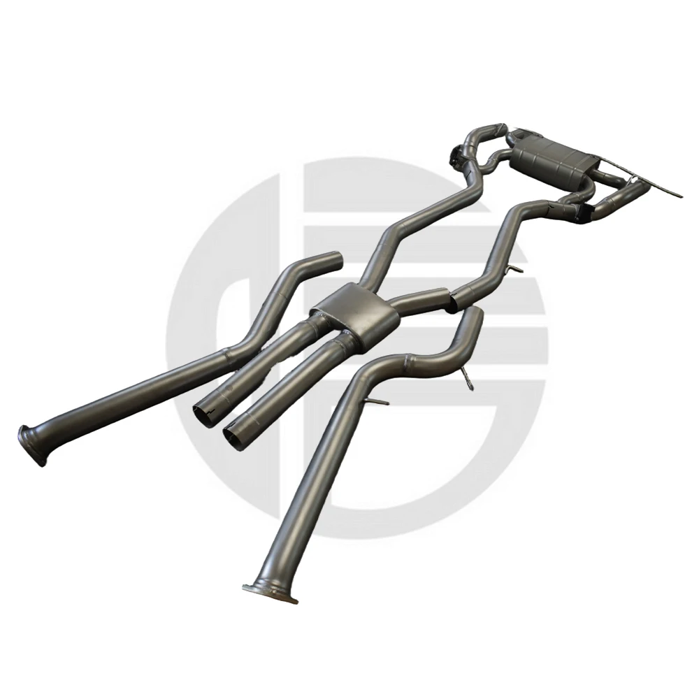 Sistema catback Valvetronic con tubo intermedio BMW M3 G80/M4 G82/G83 - imagen 4