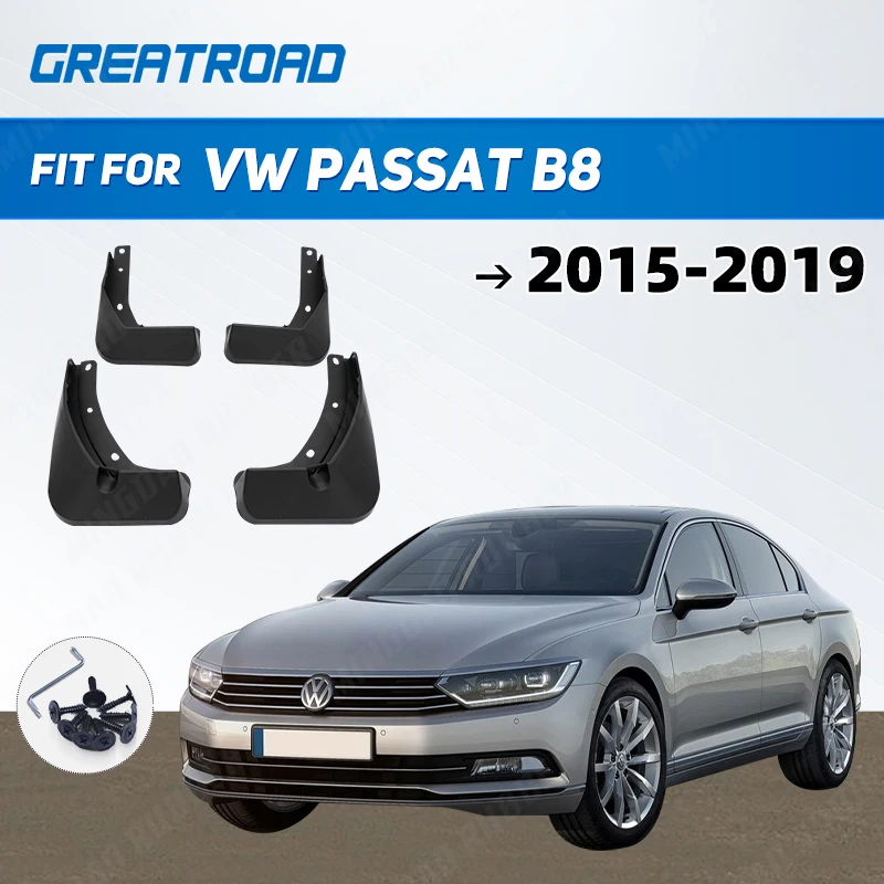 Protector guardabarros delimitador para VW Passat B8 2015-2019