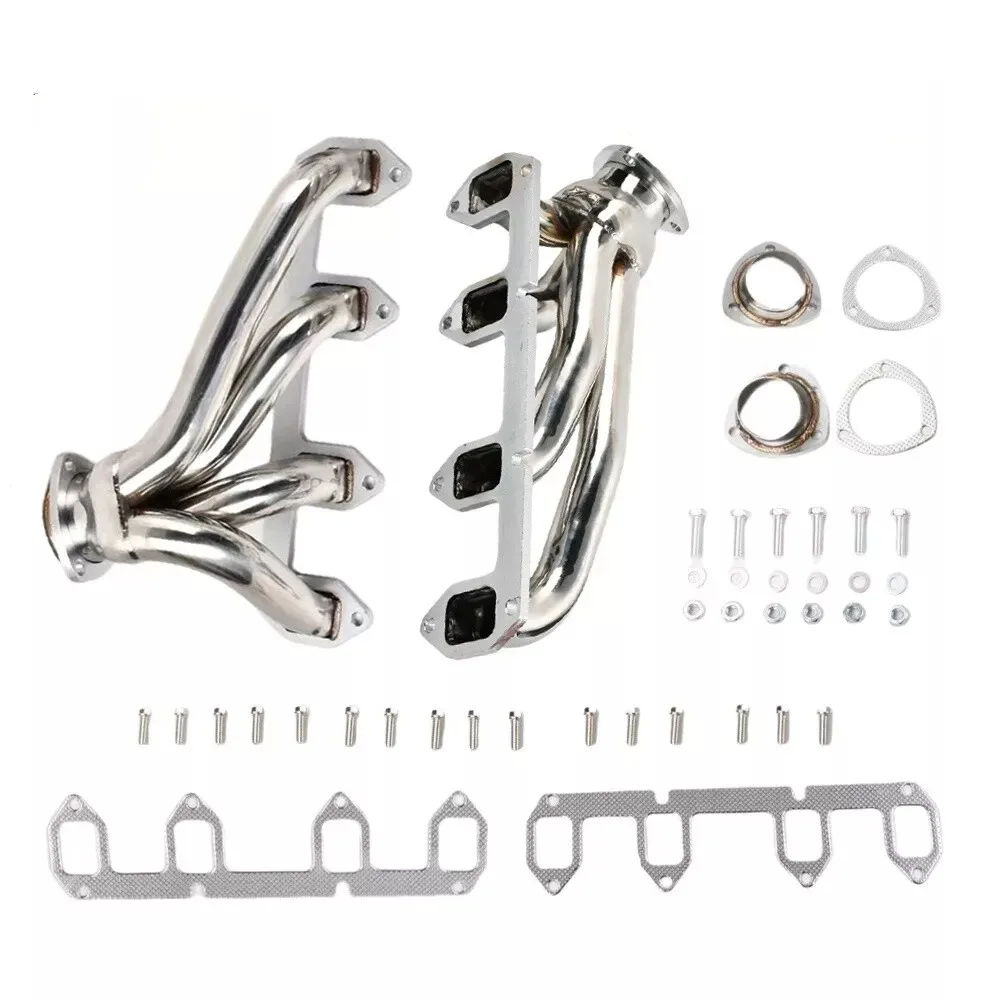 Hugger cabezales de escape acero inoxidable para Ford FE 330-428 V8 - imagen 3