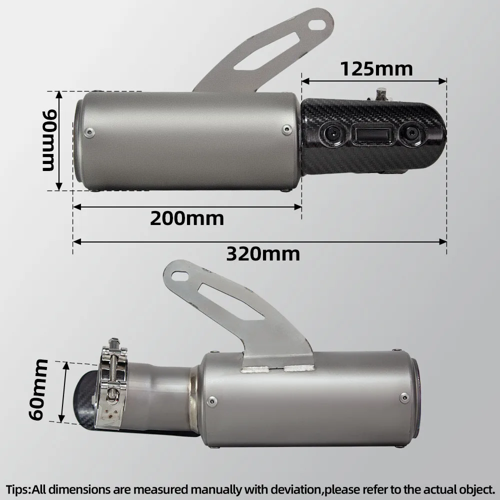 Kit silenciador escape sin cordones titanio carbono BMW S1000RR/S1000R - imagen 2