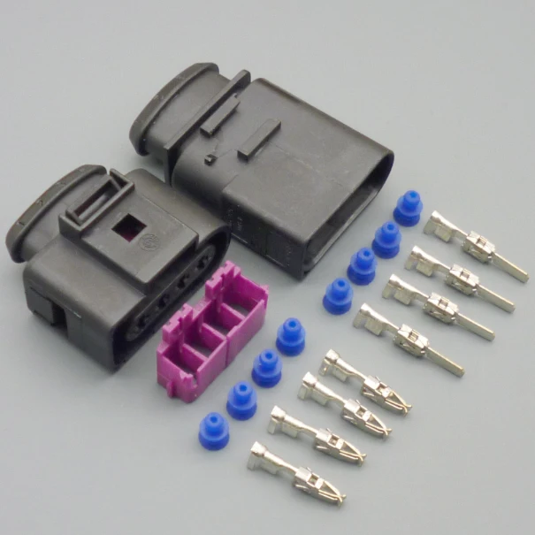 Conector bobina 1J0973724 VW-Audi 4 pines - imagen 2