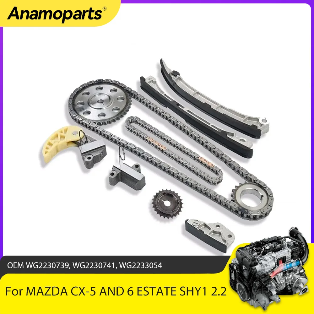 Kit cadena distribución Mazda CX-5 Skyactiv-D 2.2 2012-2020