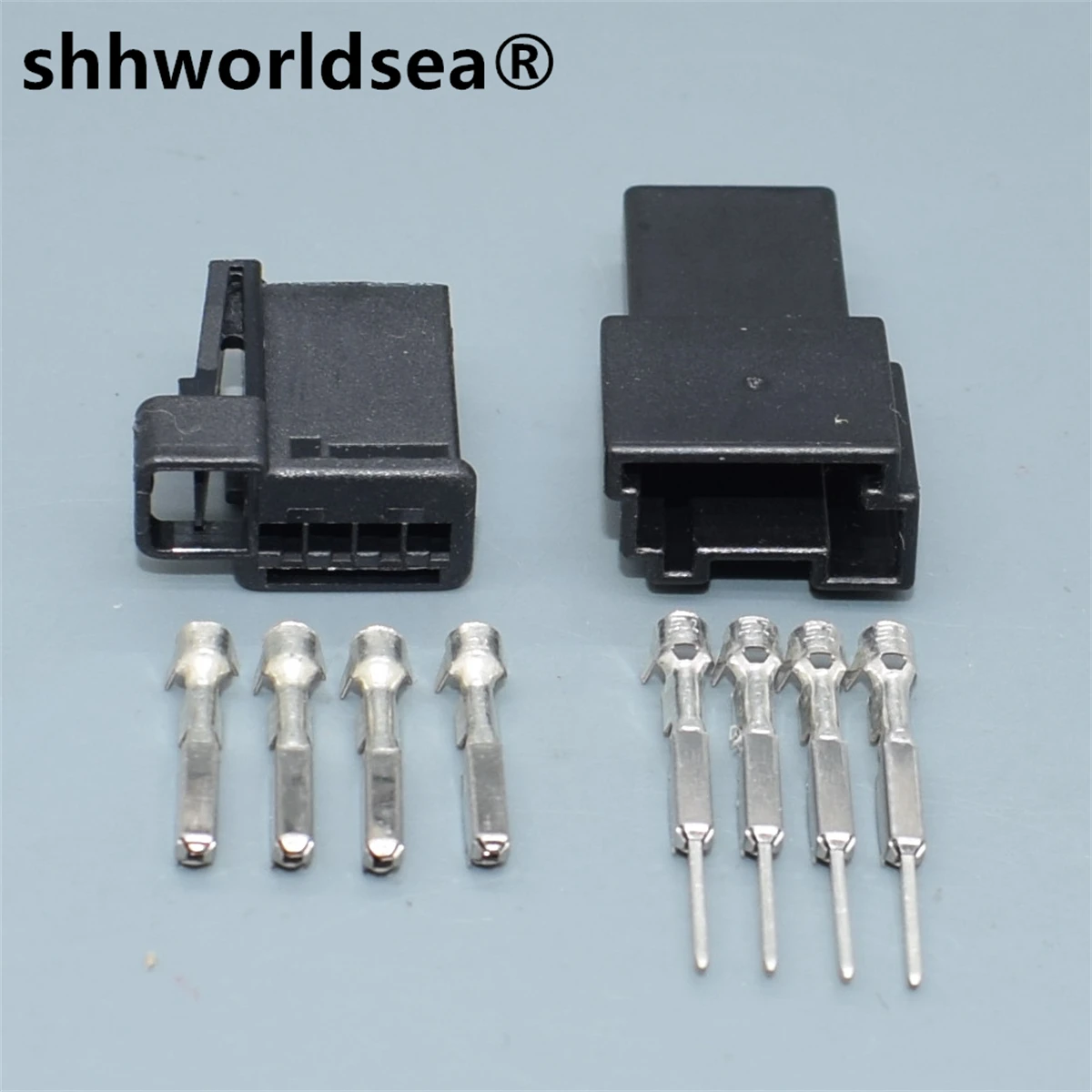 Conector Automático Shhworldsea 1379029 – Enchufe Eléctrico 4 Pines Macho