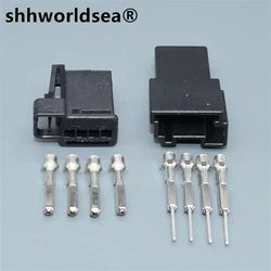 Conector Automático Shhworldsea 1379029 – Enchufe Eléctrico 4 Pines Macho