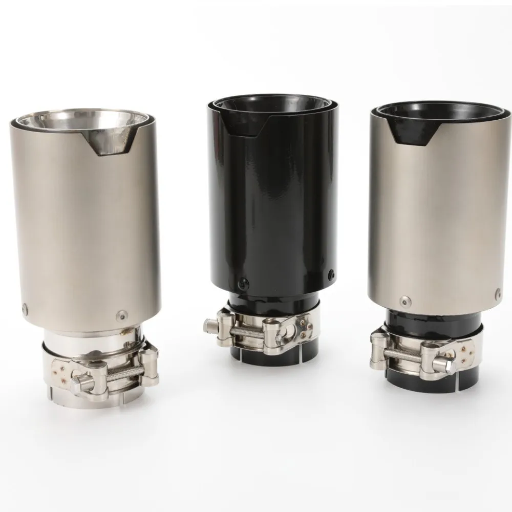 Puntas de escape universales acero inoxidable para BMW M3 M4 M5 M6 - imagen 5