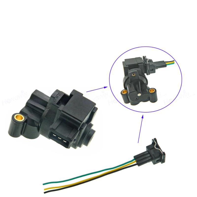 Detalle del arnés de enchufe para sensor automotriz