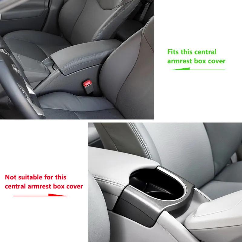 Tapa de consola central de cuero para Toyota Prius 30 (2009-2015) - imagen 5