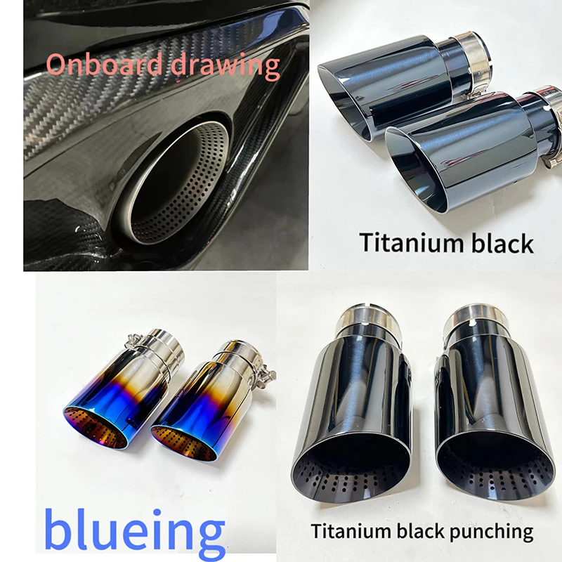 Tubo de escape en acero inoxidable