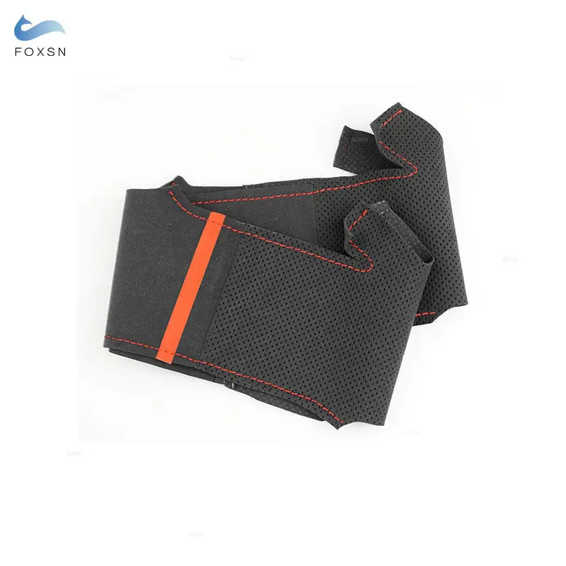 Cubierta de cuero de gamuza para volante MINI Cooper F54-F60 R50-R61 - imagen 3