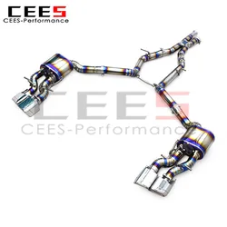 Escape valvulado CEES para Mercedes-Benz CLS63 AMG W218 5.5T