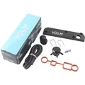 black with volm logo