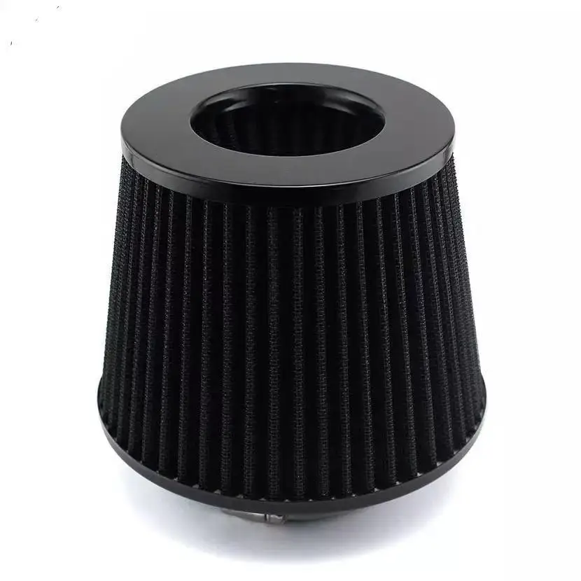 Universal kit filtro de aire cónico alto flujo entrada fría para coche - imagen 3