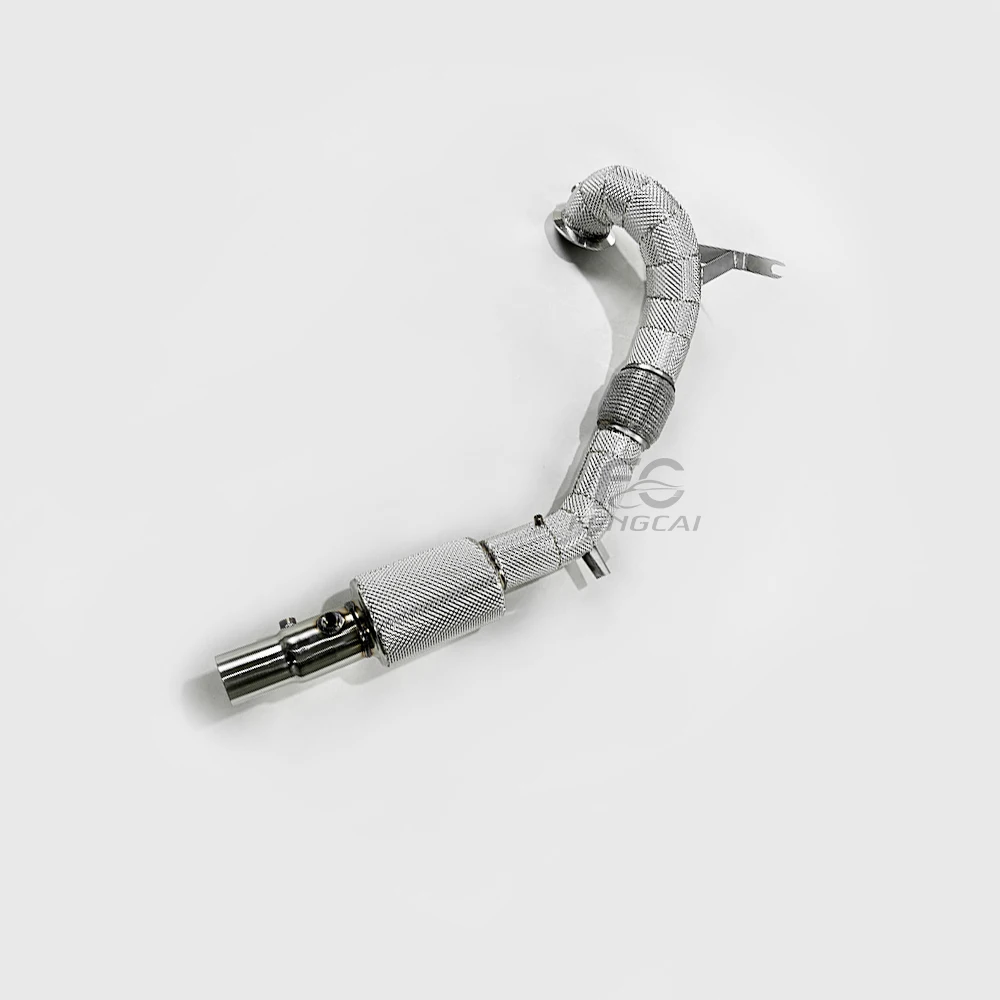Bajante de alto rendimiento acero inoxidable VW Golf 8R MK8 2.0 T - imagen 4