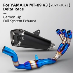 Escape completo Delta con DB killer para Yamaha MT-09/XSR900