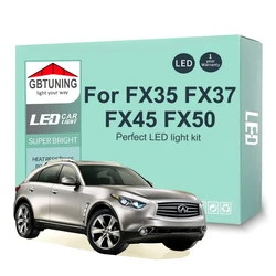 Bombillas LED CANBUS para Infiniti FX35 FX37 FX45 FX50 2003-2013