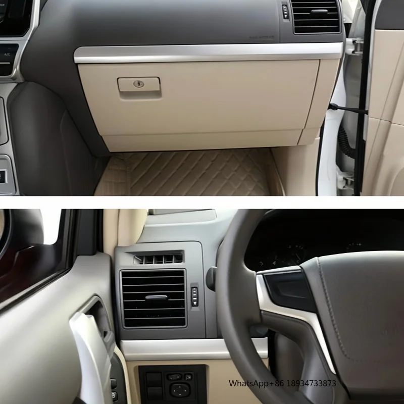YBJ Embellecedor cromado de reposabrazos Toyota Land Cruiser Prado 150 - imagen 5
