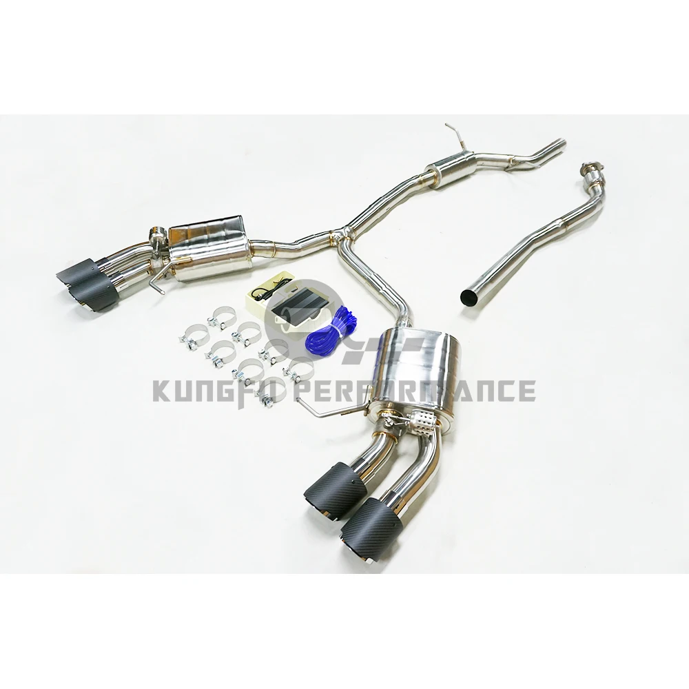 Escape Valvetronic KUNGFU PERFORMANCE para Porsche Macan 2.0T - imagen 2
