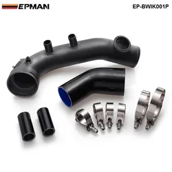 Tubo de carga admisión negro para BMW N54 135i 335i